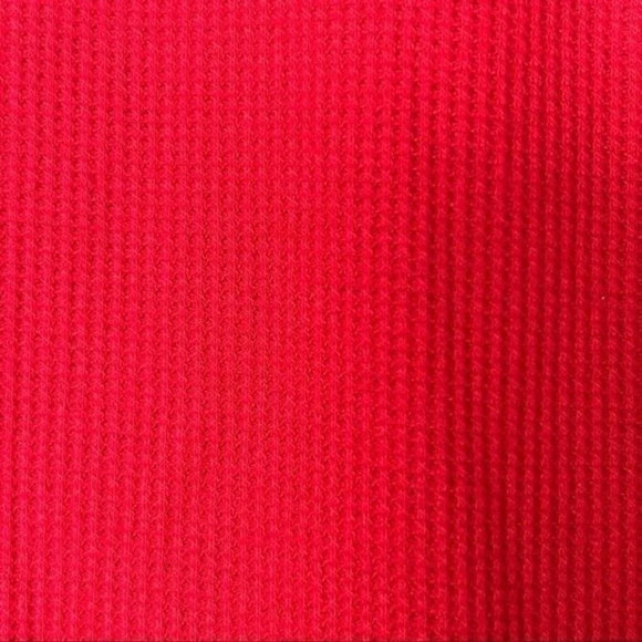 Skies Are Blue Waffle Knit Long Sleeve Tie Front Top Size Medium - Picture 3 of 6